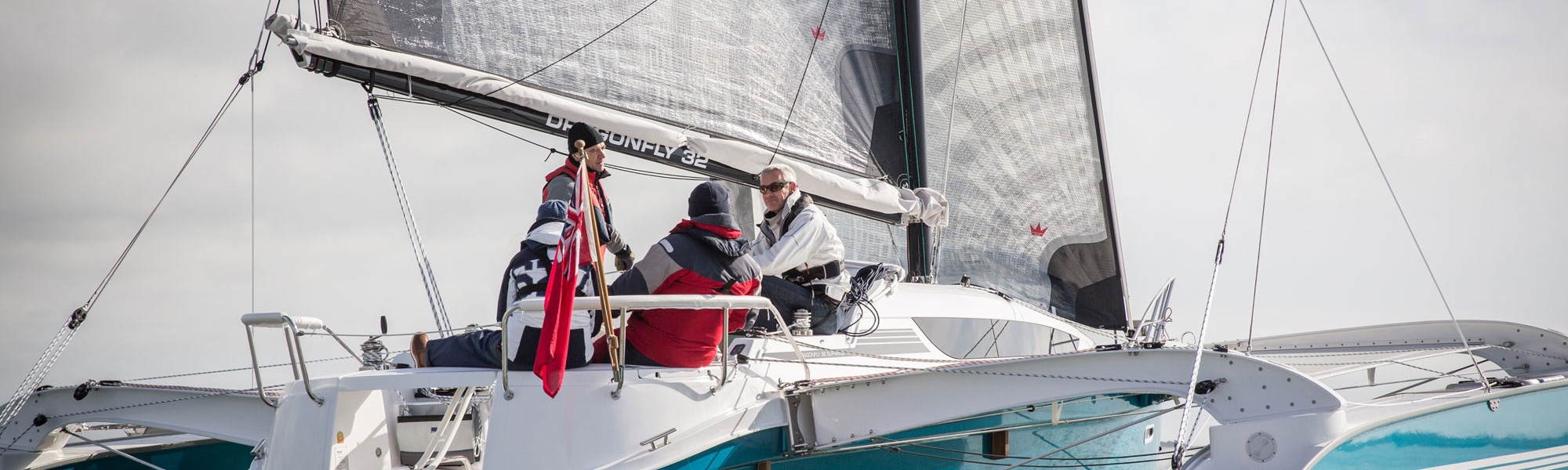 Dragonfly 32 sail training