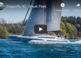 Dragonfly 40 trimaran video link