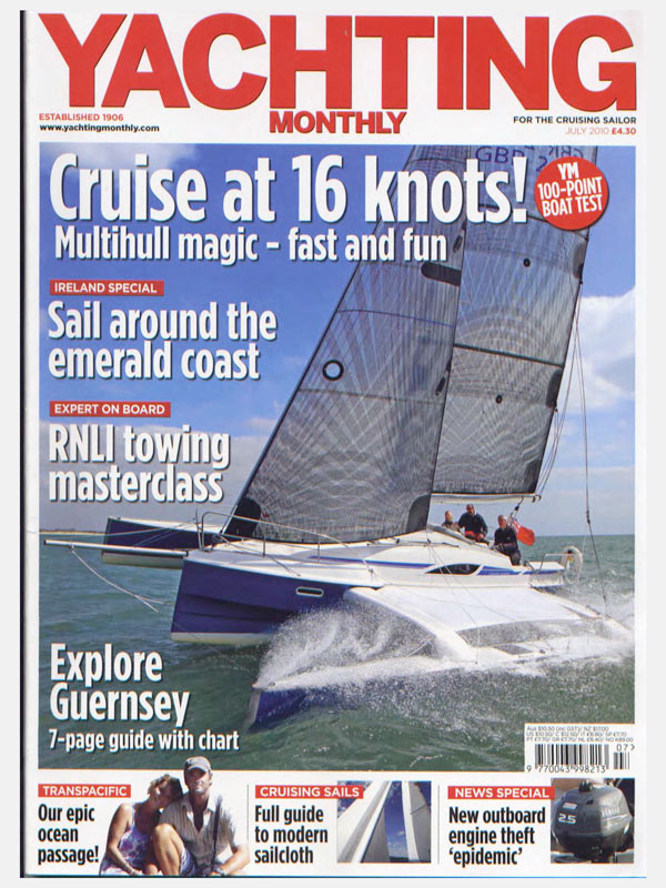 Yachting Monthly reviews Dragonfly 28