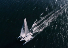 Dragonfly 40 overhead drone view