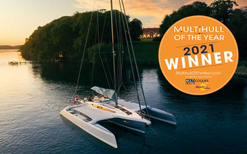 Dragonfly 40 Multihull of the Year 2021