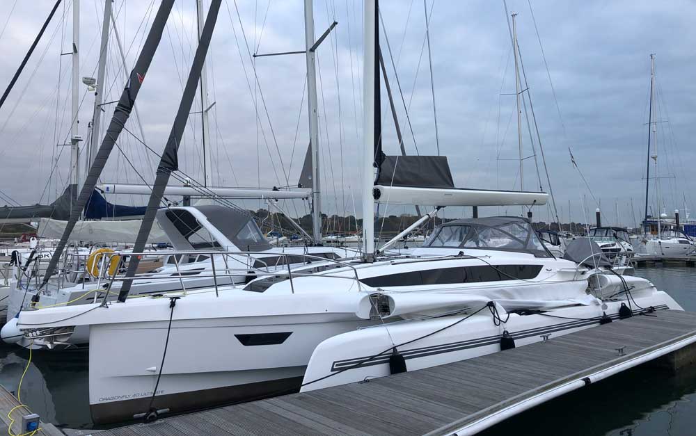 Dragonfly 40 arrived in UK