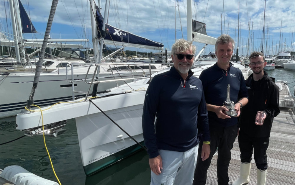 Dragonfly 40 wins Round the Island Race 2024 in the MOCRA Racing class