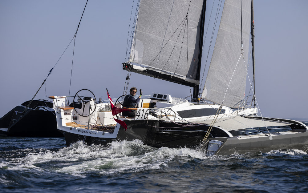 Dragonfly 40C fastest on Silverrudder 24 race