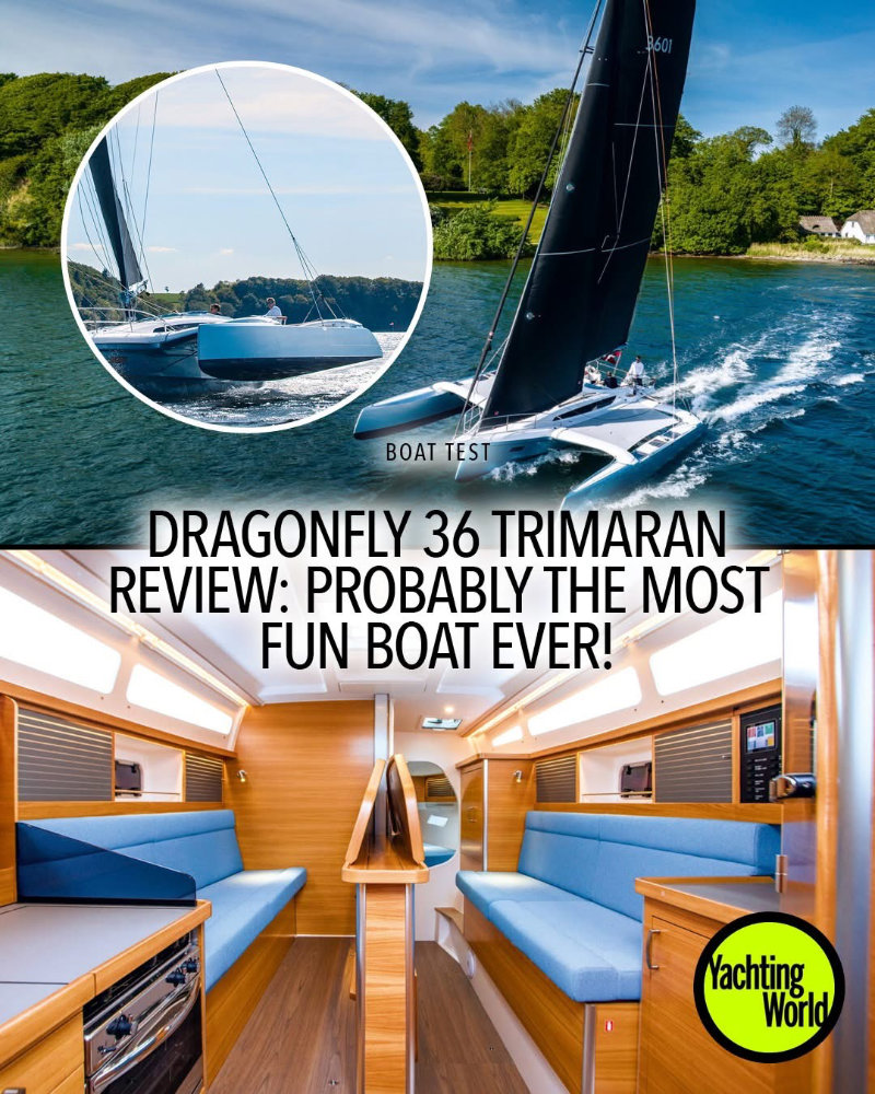 Dragonfly 36 trimaran review: Probably the most fun boat ever!