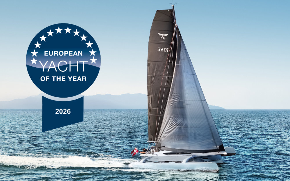 Dragonfly 36 winner of European Yacht of the Year 2026